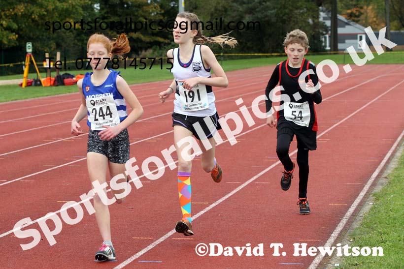 800 metres, NECAA Open Meeting, Morpeth, Sunday, October 18th. David T. Hewitson/Sports for All Pics